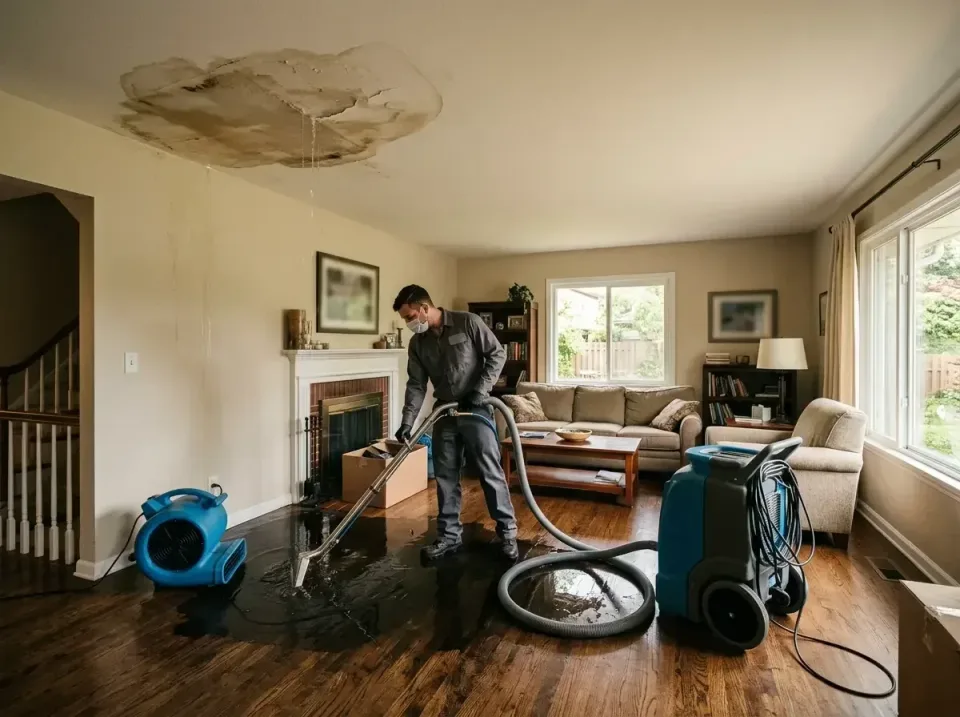 attic-pipe-burst-ceiling-drip-008 — frequently asked questions, Water Damage Restoration & Carpet Care in Irvine, KY